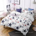 Printed queen king size home textile quilt cover bed set luxury duvets cover comforter bedding sets from China